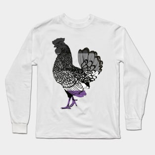 Chicken 3: Asexual Pride (2022) Long Sleeve T-Shirt